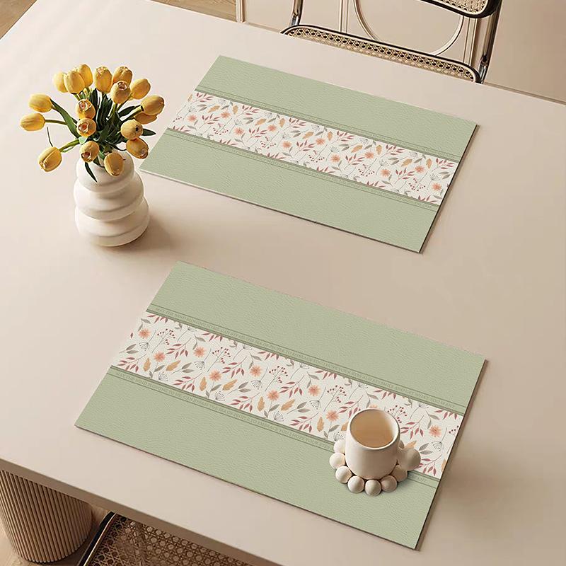 

Подставка для столовых приборов Подушка для обеденного стола Одноразовый водонепроницаемый и маслостойкий коврик Бытовая посуда Коврик Подставки Теплоизоляция Устойчивый к высоким температурам коврик 30*45