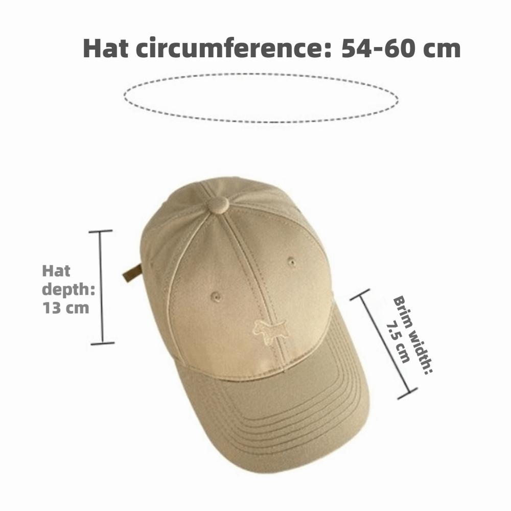 Fashion Breathable Embroidery Pony Baseball Caps Adjustable Hiphop Cotton Baseball Hats Vintage Sunscreen Hats Men Women