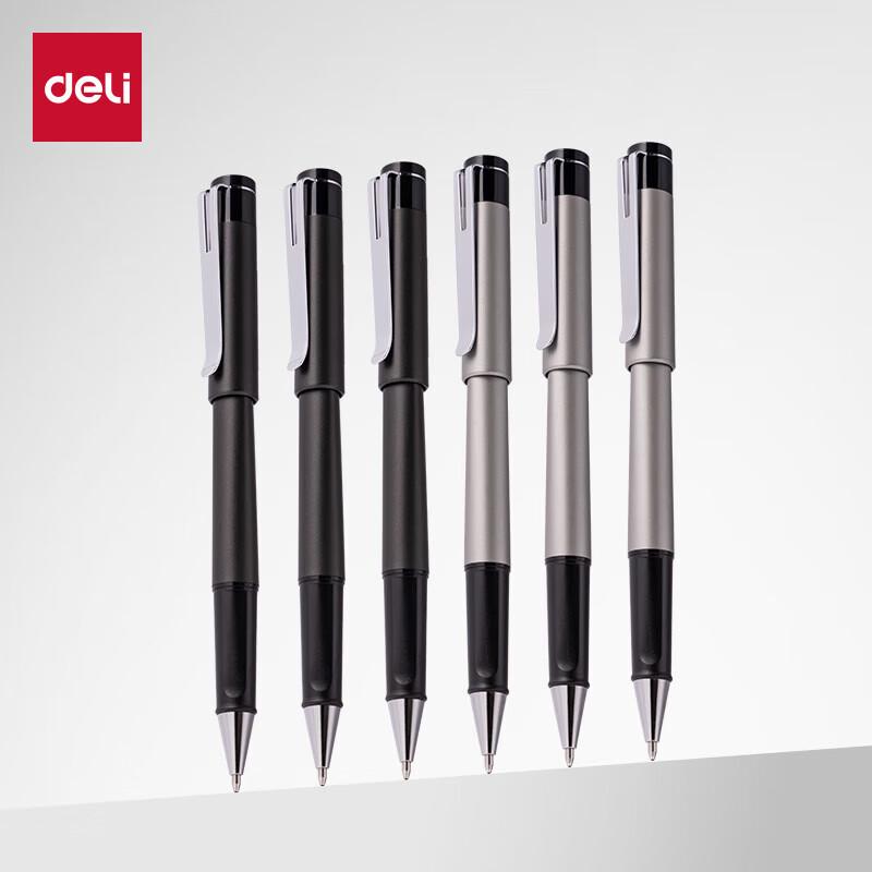 

Deli S107 1.0mm Black Gel Pen, 12-Pack