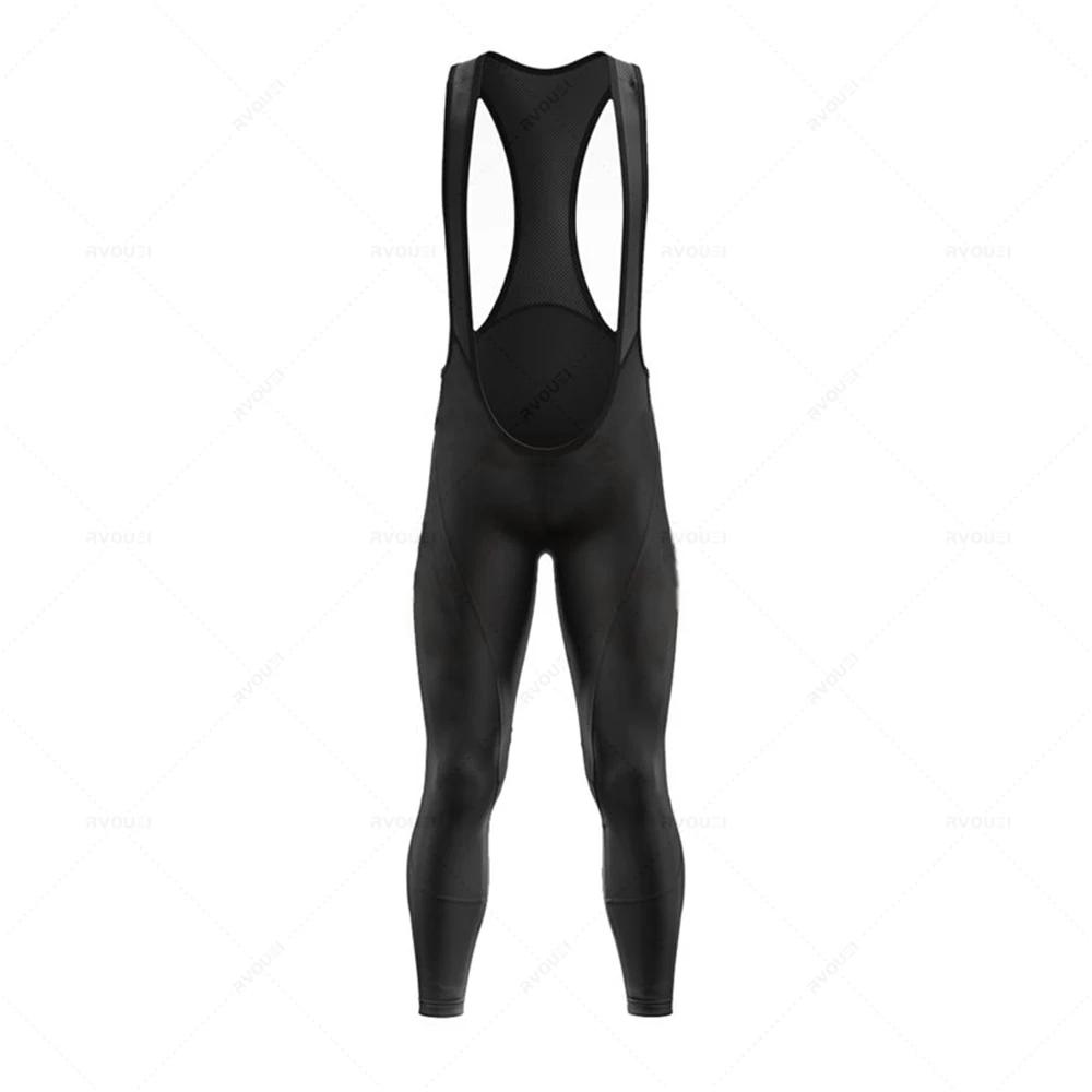 New 2025 Rcn Autumn Cycling Jersey Bib Pants Set Ropa Ciclismo Bicycle MTB Clothing Road Bike Suit Men Long Sleeve Bicicleta Set