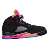 New JORDAN 5 Retro Black Pink GS 440892-067
