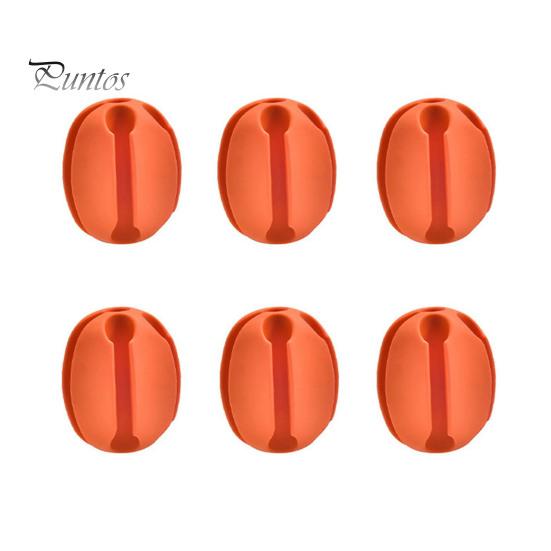 6 stk fiskestang fast ball 4/5/8/9/10 MM 5 hull Ripefri Gjenbrukbar fiskestangbeskytter klips Festeverktøy Fisketilbehør