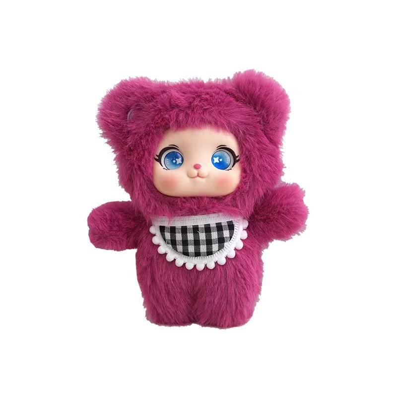 Animal Plush Toy Keychain With Silicone And Polyester For Kids And Collectors