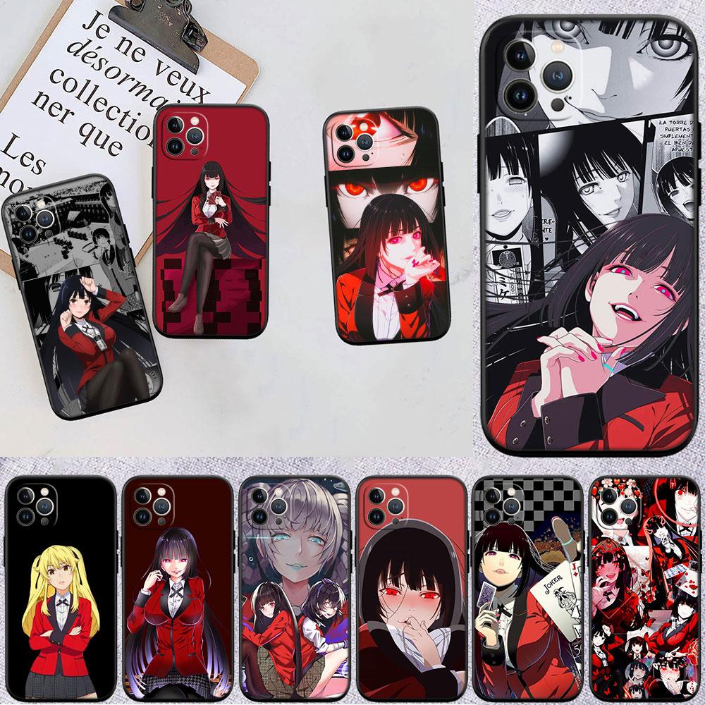 PP42 Kakegurui Phone Case for Samsung Galaxy M06 M15 M16 M35 M55 M56 A36 A42 A50 A50S A51 A52 A32 A33 A05 A05S A06 A16 A20