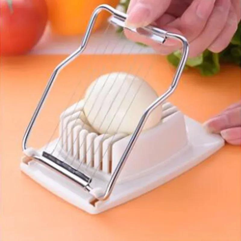Kitchen Accessories Stainless Steel Egg Slicer Chopper Fruit Salad Egg Slicer Egg Tools Kitchen Tools Egg Opener Chicken