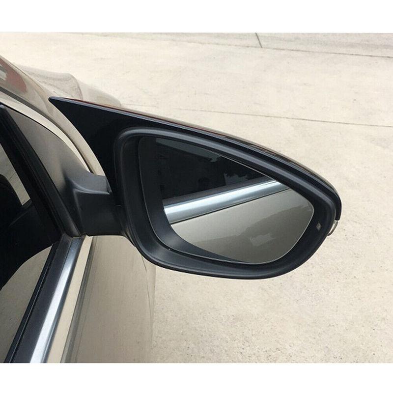 Car Decoration For Buick Regal Opel Vauxhall Ignia 2008-2016 Carbon Fiber Glossy Black Car Rearview Accessories Styling