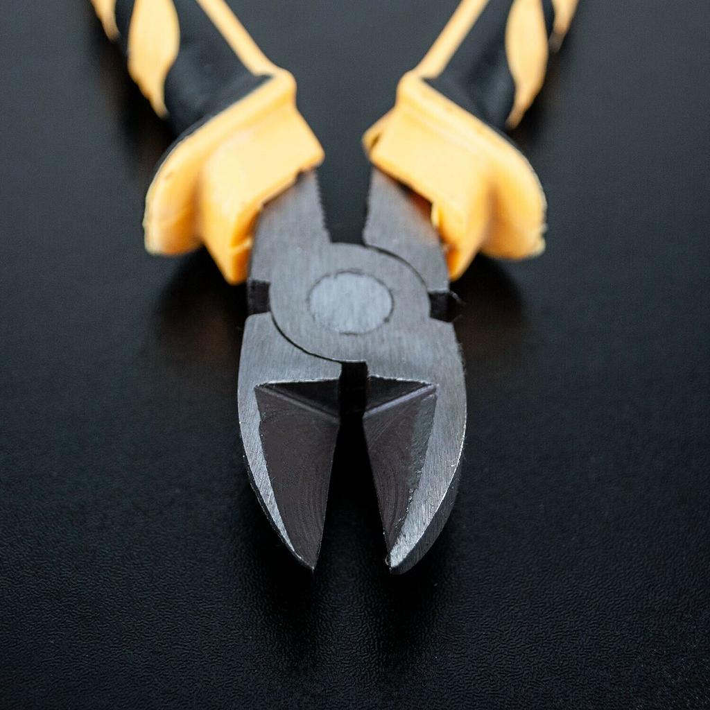 3-Piece Heavy-Duty Pliers Set with Soft Grip, 6-inch Carbon Steel