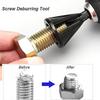 Deburring External Chamfer Tool Metal Hex Triangle Trimming Drill Bit For Screw Fast Remove Burr Removal