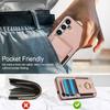 For Samsung Galaxy S23 FE Case Elastic Card Slot PU Leather+TPU Phone Cover