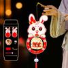 Weaving Middle Autumn Festival Lantern Rabbit Ancient Style Handheld Lantern  Women