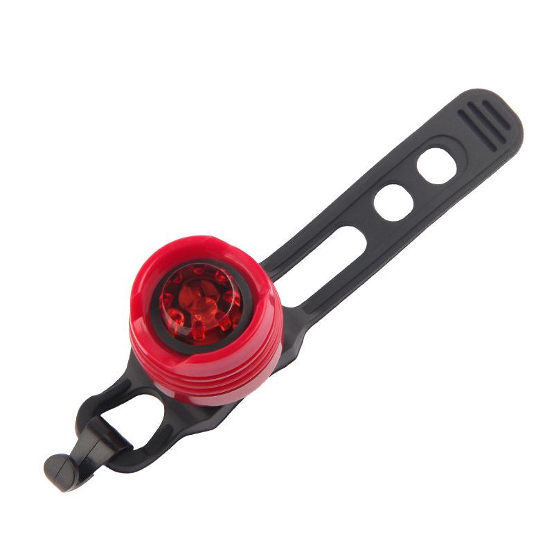 5LED White Bicycle & Helmet Warning Frog Light Set