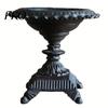 Outdoor Tealight Candle Holder Heavy Duty Cast Iron Holder, Retro Candlestick Holders, Handcrafted Pillar Metal Stand for Dinner Home Garden Tabletop