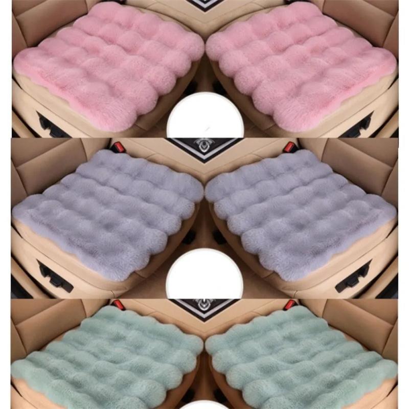 Rabbit Plush Chair Cushion Computer Chair Cushion Office Casual Dining Chair Cushion Thickened Student Stool Seat Cushion