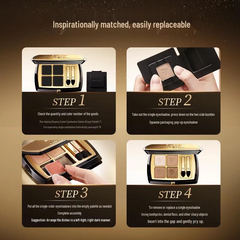 Mao Geping Dual-Color Eyeshadow Palette