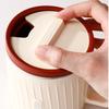 500Ml Portable Insulated Coffee Mug With Handle Leak-proof Double-layer Water Cup Large Capacity 304 Stainless Steel Coffee Cup