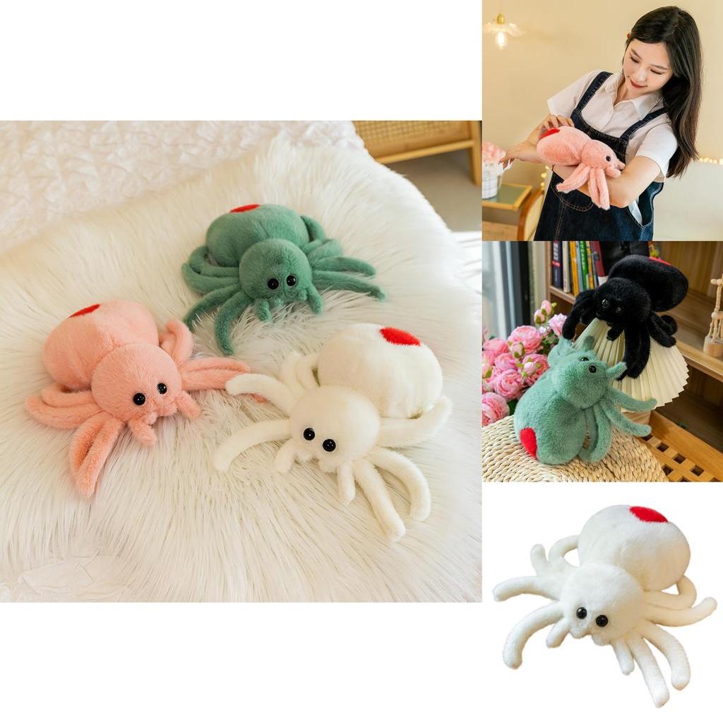 Realistic Plush Spider Stuffed Toy For Home Decoration And Funny Gifts