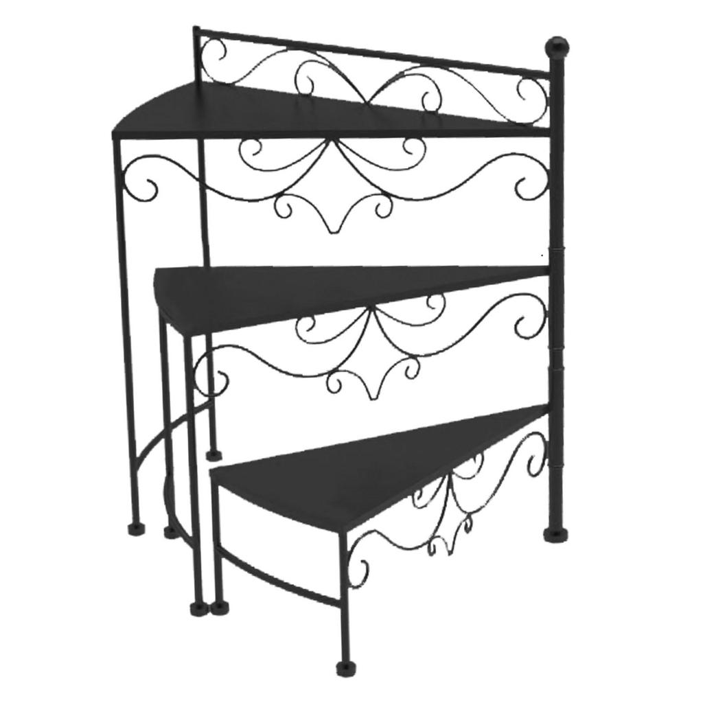 Mehrschichtiger Blumenständer Moderner Lagerregal, Blumenregal Pflanzenregale für Wohnzimmer Innen Außen Ecke