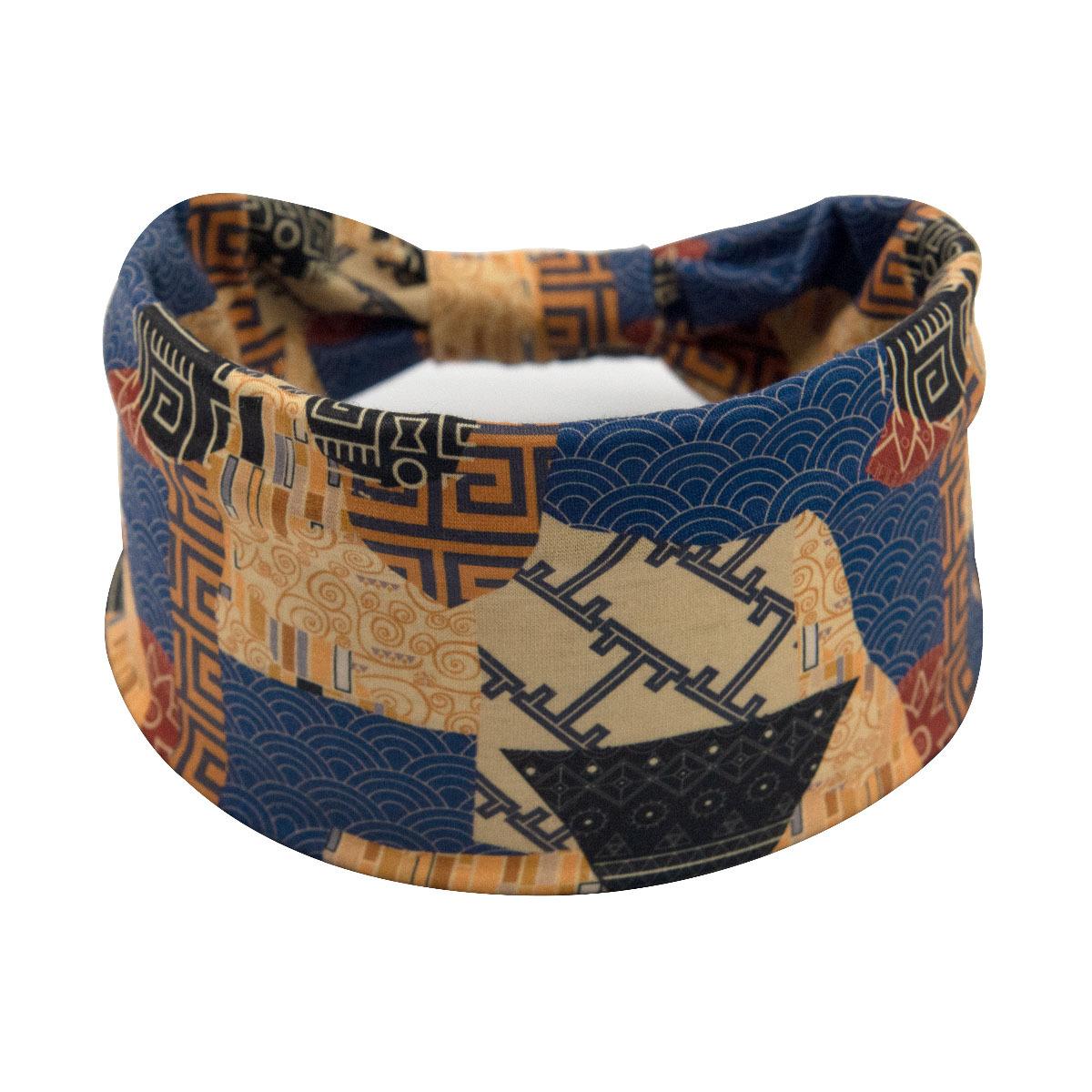 

Весна/Лето Повязка на голову с узлом Повязка на голову в стиле бохо Головной платок с широким краем Спортивная повязка на голову с эластичным ремешком