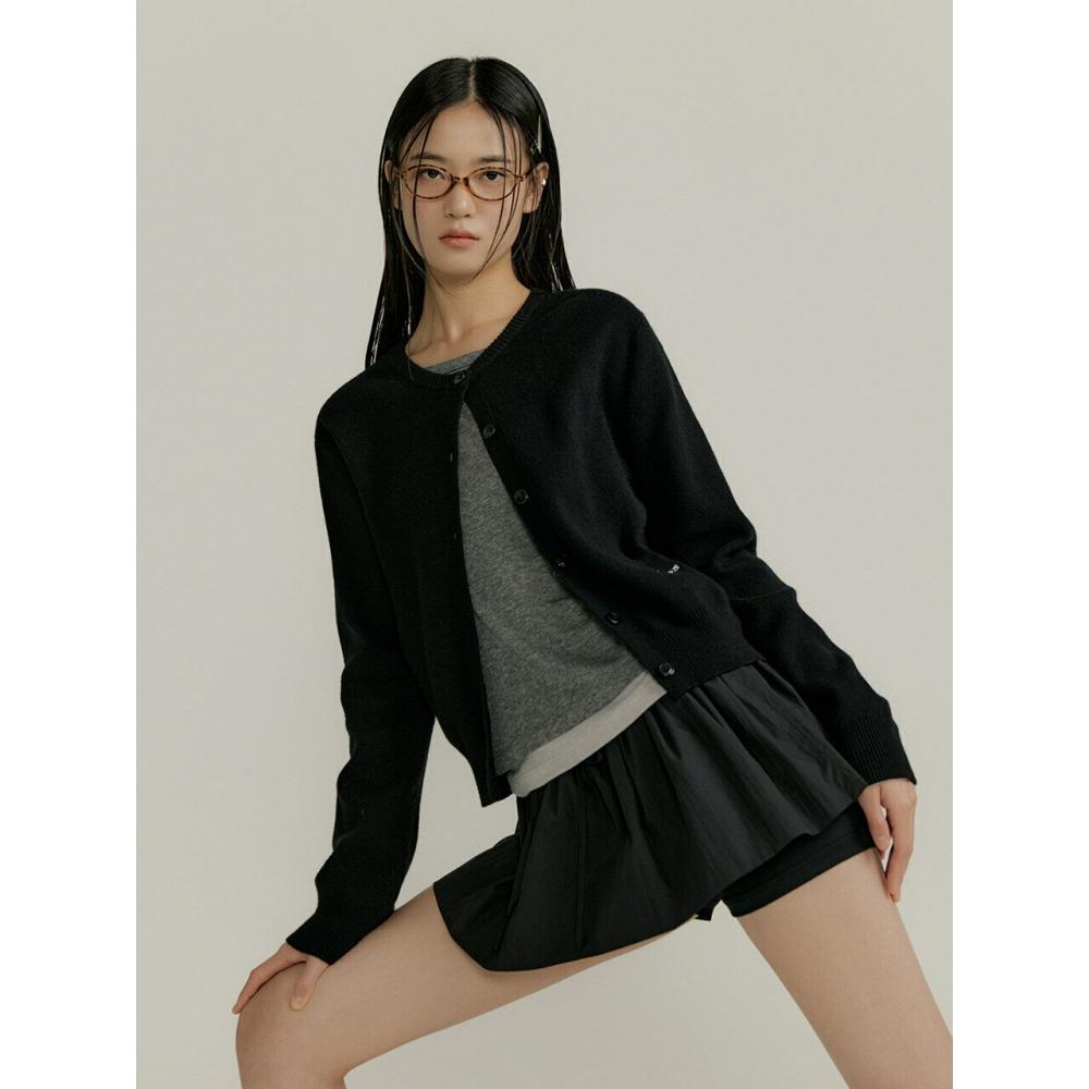 

Кардиган Citybreeze Essential с круглым вырезом, черный BLACK/FREE