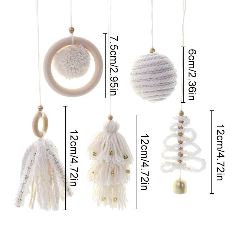 Christmas Home Party Hand Woven Bohemian Xmas Tree Creative Festival Supplies