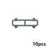 Assembles Particles 2486 Repair Railings 1x8x2 Train track Guardrail Fence Building Blocks Safety Fence MOC Construction Bricks