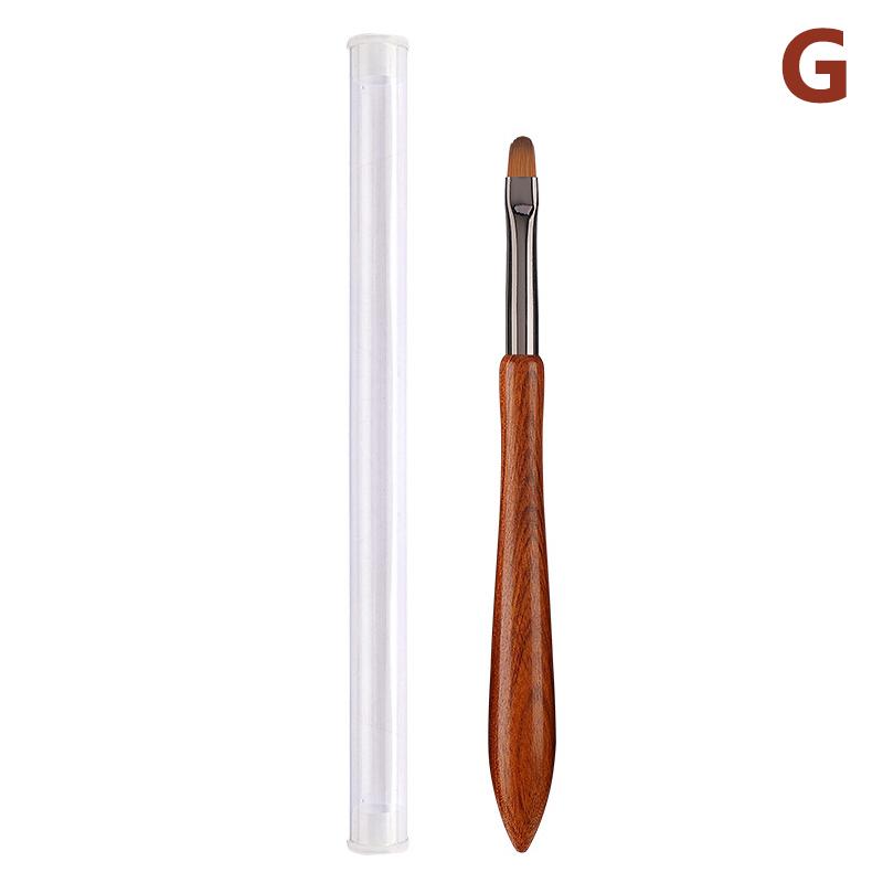 

1 шт. УФ-гель кисть для ногтей DIY ручка для рисования маникюр акриловая кисть для рисования для дизайна ногтей типсы для ногтей дисплей инструмент для рисования as the picture