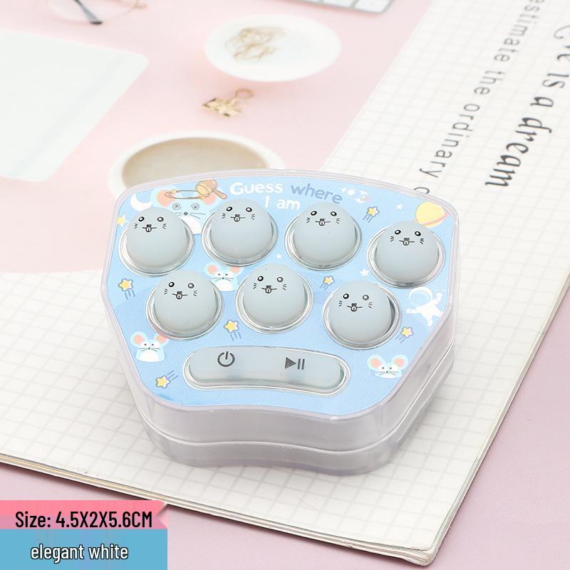 Mini Whack-a-Mole Puzzle Keychain: Creative Stress-Relief Gift