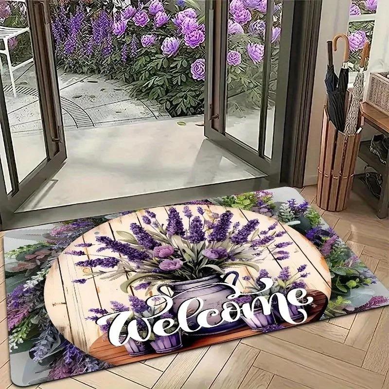 1PC Dog Pattern Kitchen Rugs Non-Slip Home Door Mats Pop Design Bathroom Rug Bath Mat Carpet for Home Sink Laundry Decor
