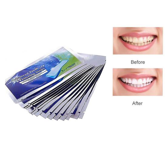 2Pcs Whitening Strip Lightweight Oral Care Safe Teeth Whitening Strips