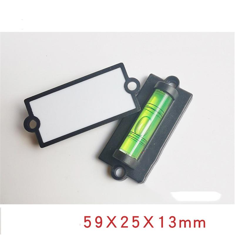1 Stück Mini Teil Magnetische Blasenwasserwaage Klein Tragbar Mini Nivellierung für Pos Rahmen Schreibtisch Täglicher Rahmen Warenregal Winkelmesser