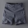 Summer Casual Men's Loose Straight Leg Five Quarter Pants Sports Shorts