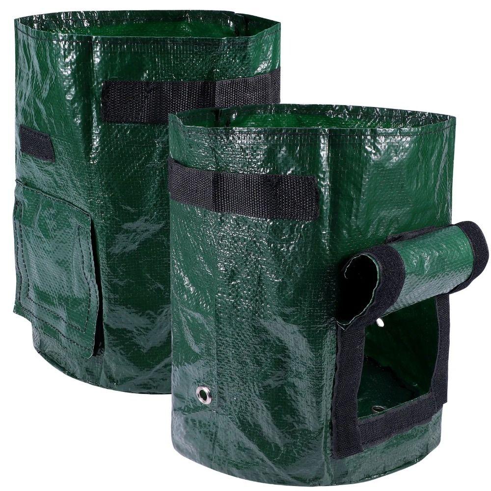 Mit Griffen Wachstumsbeutel 3/5/7/10 Gallonen Pflanzbehälter Gemüse Tomate Kartoffel Blume