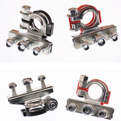 Car Positive Negative Battery Terminals Clamp Connector Quick Release Disconnect Accessories