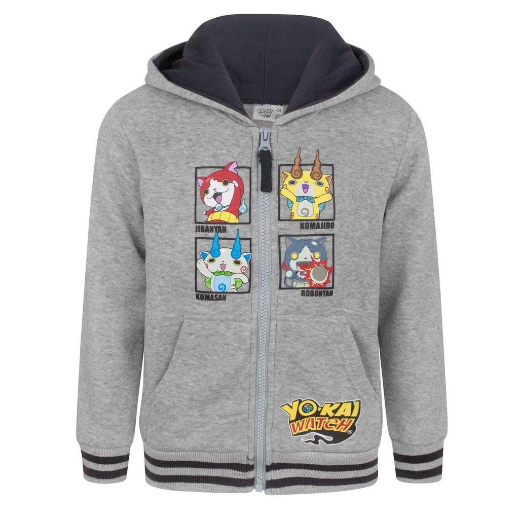 Yo-Kai Watch Boys Characters Full Zip Hoodie