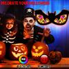Halloween Augenlicht Dekoration Farbwechselnde Halloween Lichter Gruselige Halloween LED Augenlicht Dekorationen für Bäume