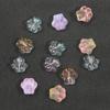 10 ks 13*14mm křišťálové kočičí tlapky Příslušenství Barevný přechodový skleněný přívěsek pro výrobu šperků DIY kouzelné dekorace