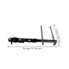 Drum Extension Clamps Holder,Cymbal Arm Mounting Bracket,Cymbal Holder Hardware Acccs Attachment Stand Clamp for Drum Set