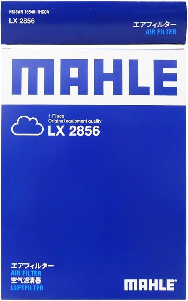Mahle Air Filter for Nissan and Other 228mm 168mm 34mm LX 2856 Note, March, Vehicles, Long, Wide, High,