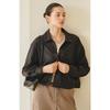 Huit Fake Leather Shirt Jacket Htwsu5k02t