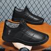 Men's Shoes Winter New Cotton Boots Piled and Thickened Warm Middle-aged Dad Shoes Non-slip One-pedal Casual Shoes