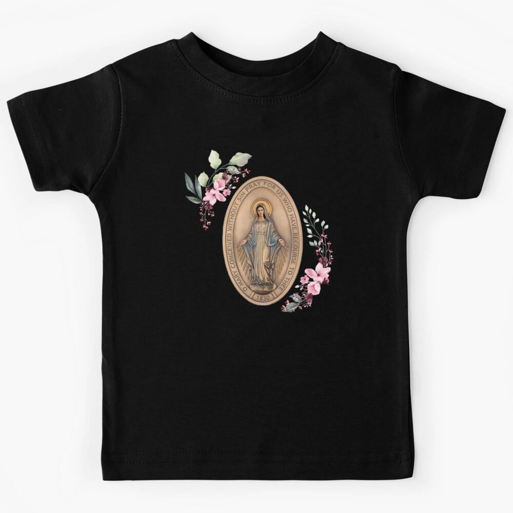 Miraculous medal Virgin Mary The Blessed Virgin Mary Kids T-Shirt 100