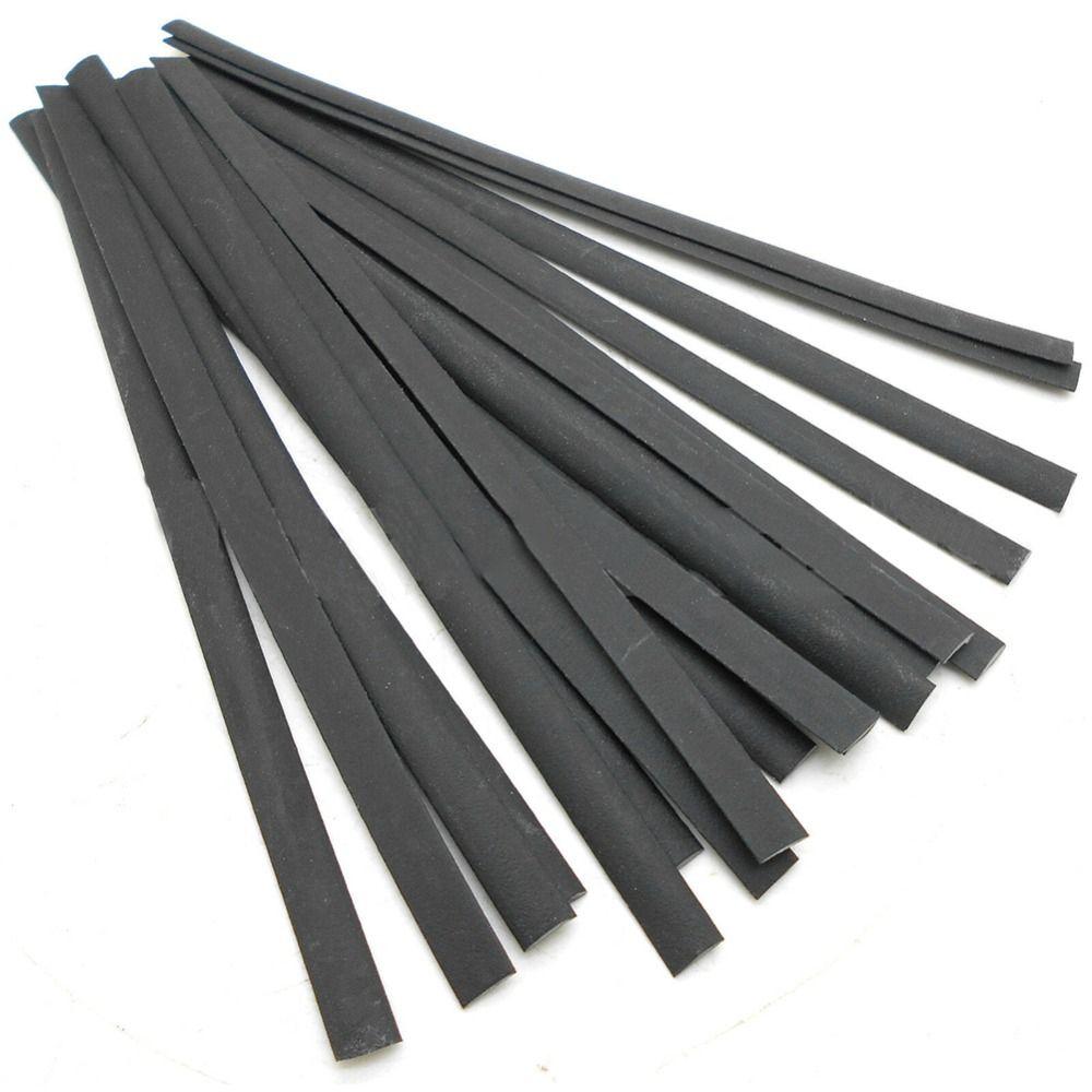 30pcs For TPO TEO PP Toy Repairs Black PP Rods Welding Sticks Bumper Kayak Plastic Welding Rods