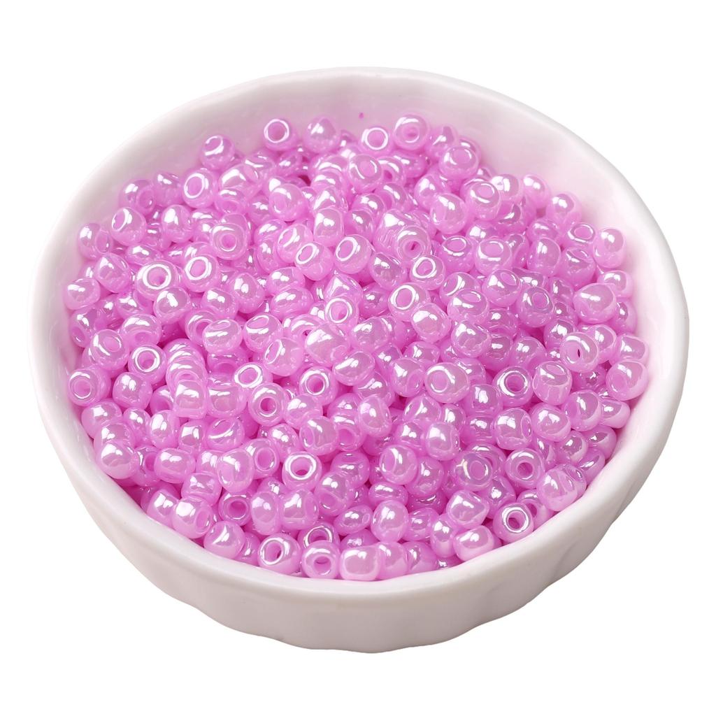 180Pcs Glass Seed Beads Cream Color Charm For Jewelry Making Accessories DIY Bracelet Necklace