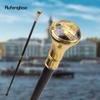Golden Stpetersburg Cathedral Gate Totem Relief Walking Cane Fashion Walking Stick Gentleman Crosier Knob Walking Stick 93cm