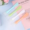 Silicone Facial Mask Brush Soft Head With Scraper Integrated Dual-Use Mud Film Brush Diy Film Adjusting Beauty Tool Beauty