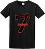 Men's Round Neck T-Shirt Colin Kaepernick 7 ImWithKap Funny Classic Style Black