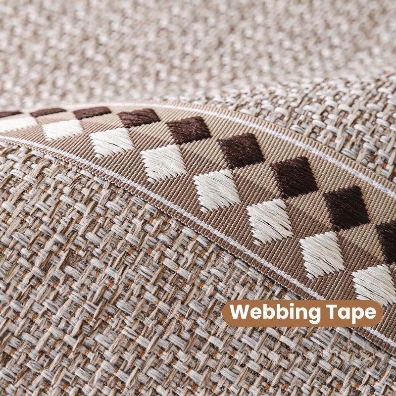 Cotton and Linen Sofa Cover Four Seasons Universal Sofa Pad Solid Color Sofa Mat for Living Room Anti-Slip Couch Cushion Home