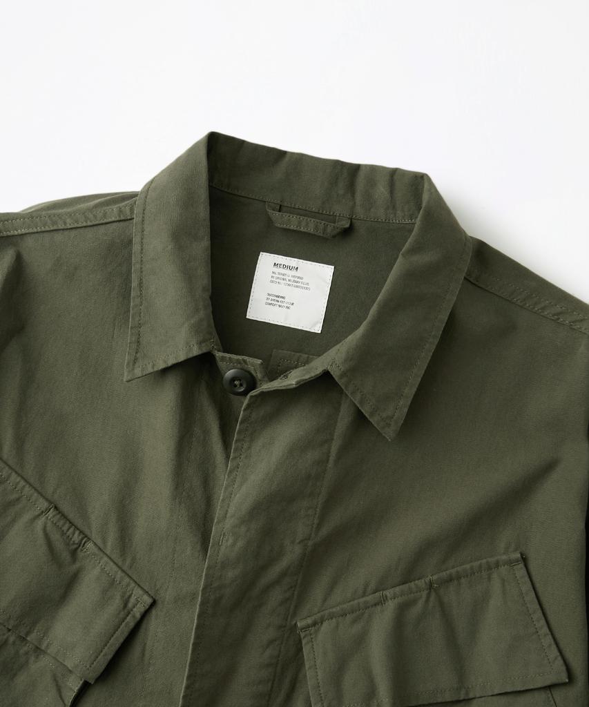 Uitstekend 2e Poplin Jungle Camouflage Jas_Olijfgroen