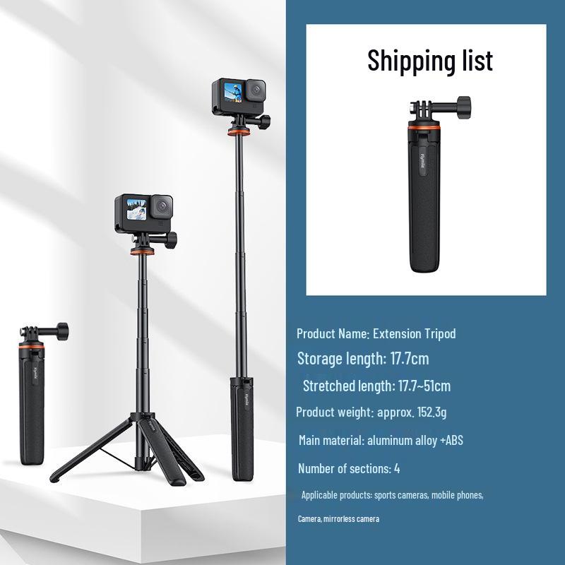 

DJI Pocket3 Selfie Stick & Tripod Extension for Action5/ONE X5