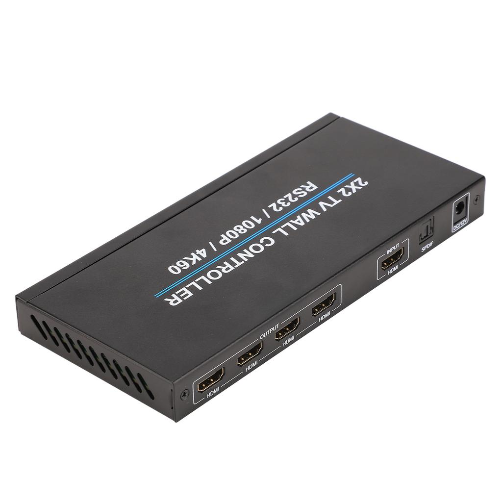2x2 HD Multimedia Interface Video Wall Controller 4K and 60HZ HD Display 180 Degree Rotate TV Wall Controller TV Wall Controller